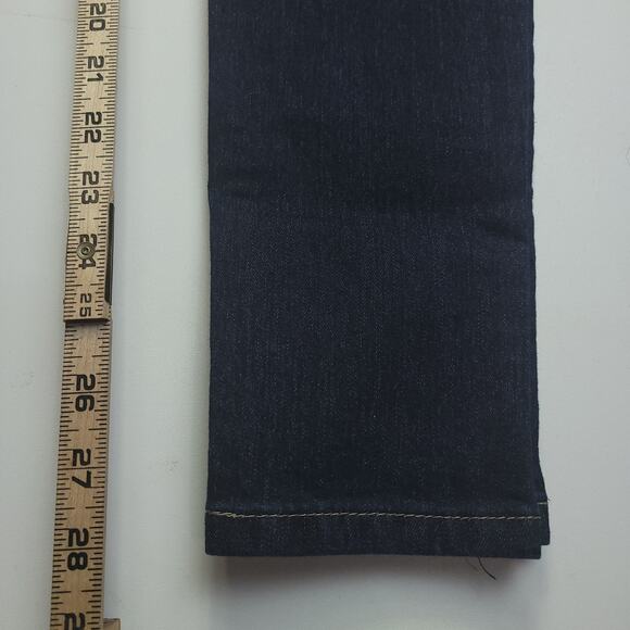 California Vintage Dark Wash Mid Rise Skinny Jeans 5 26in Classic Denim Western - Picture 9 of 9